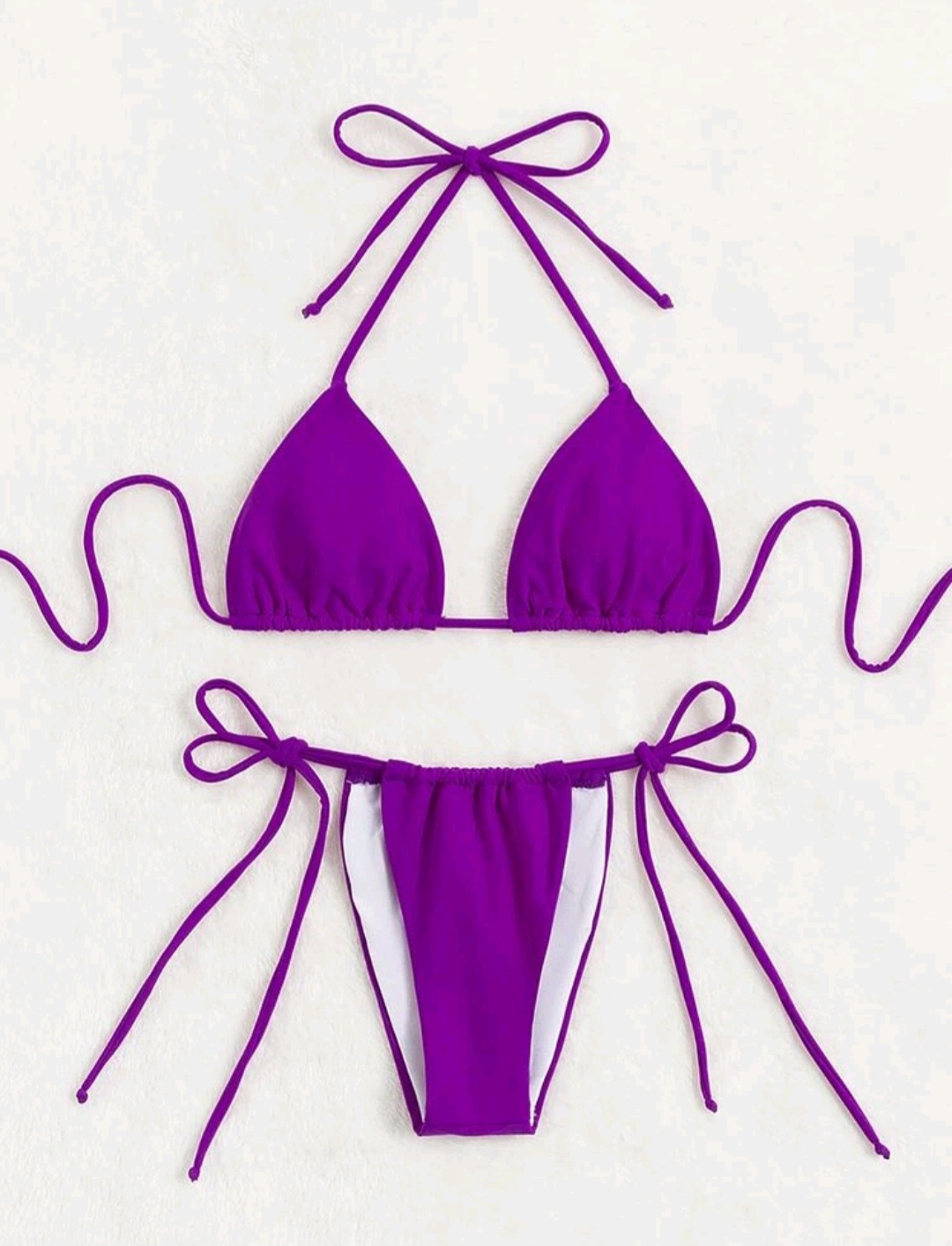 Purple bikini