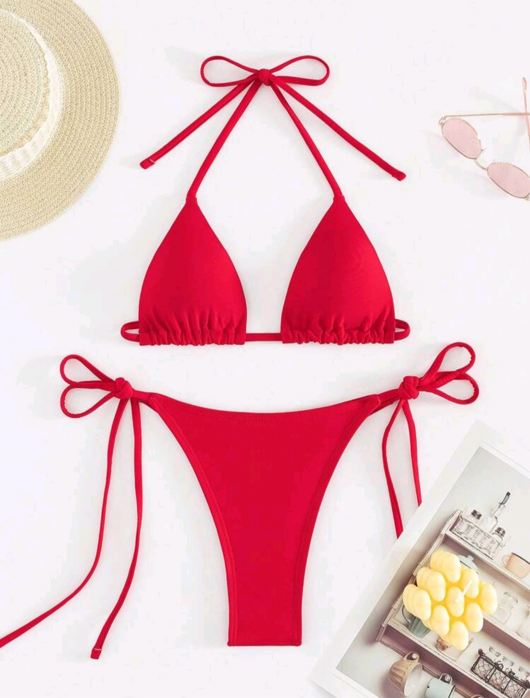 Bikini rojo fantástico